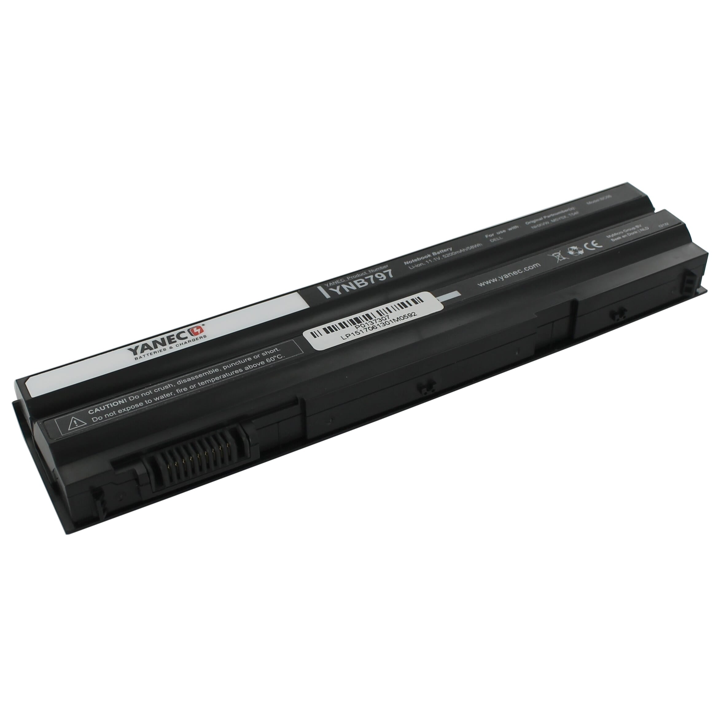 Yanec Laptop Accu 5200mAh 60Wh