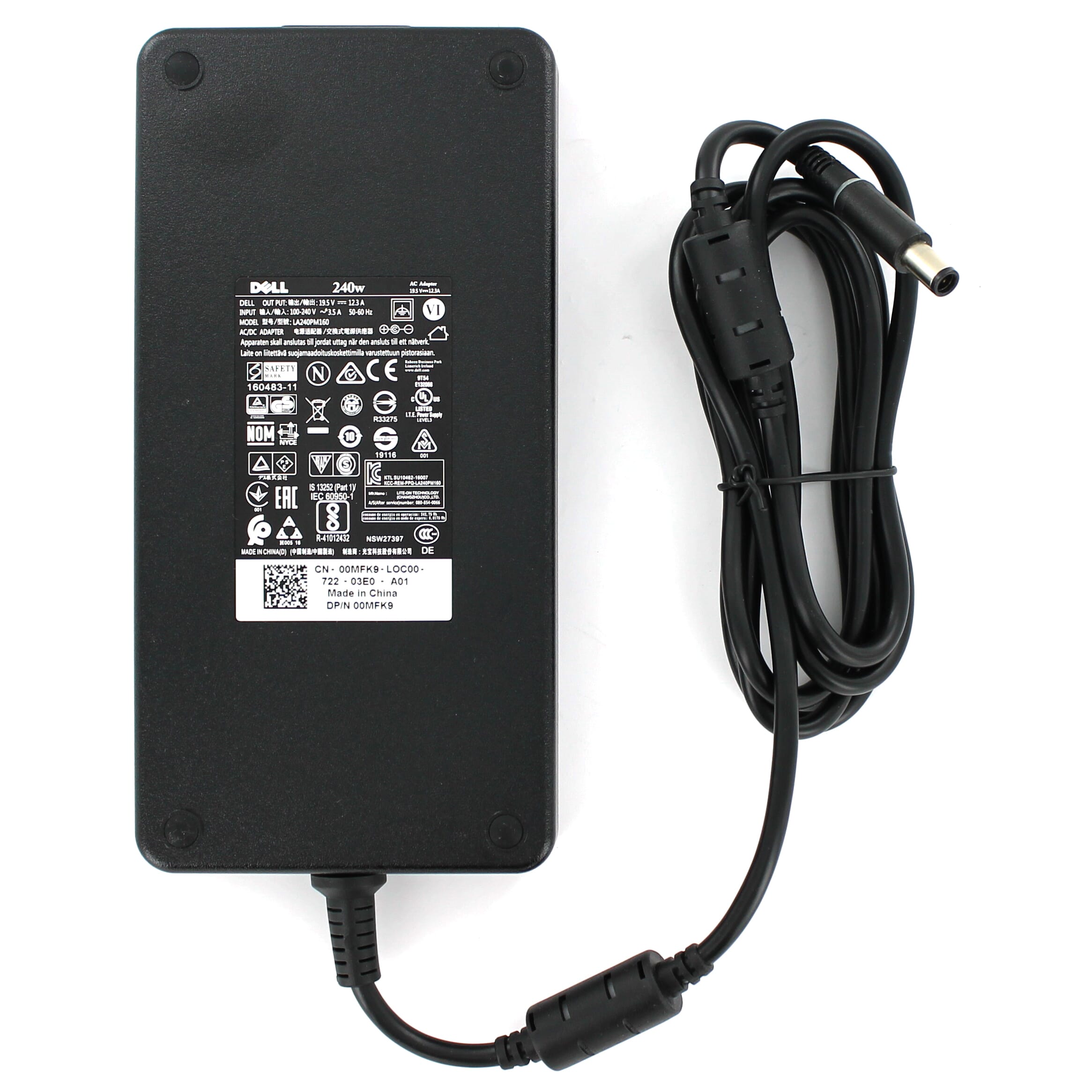 Dell Laptop AC Adapter 240W