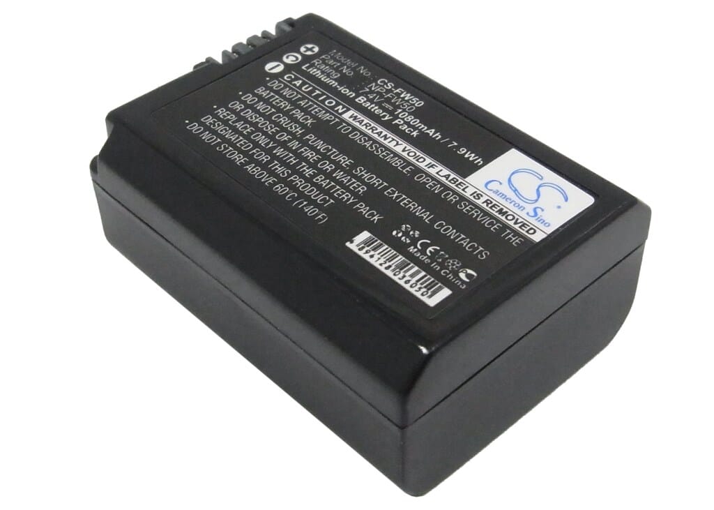 Digitale Camera Accu 7.4V 1080mAh Li-ion Voor Sony