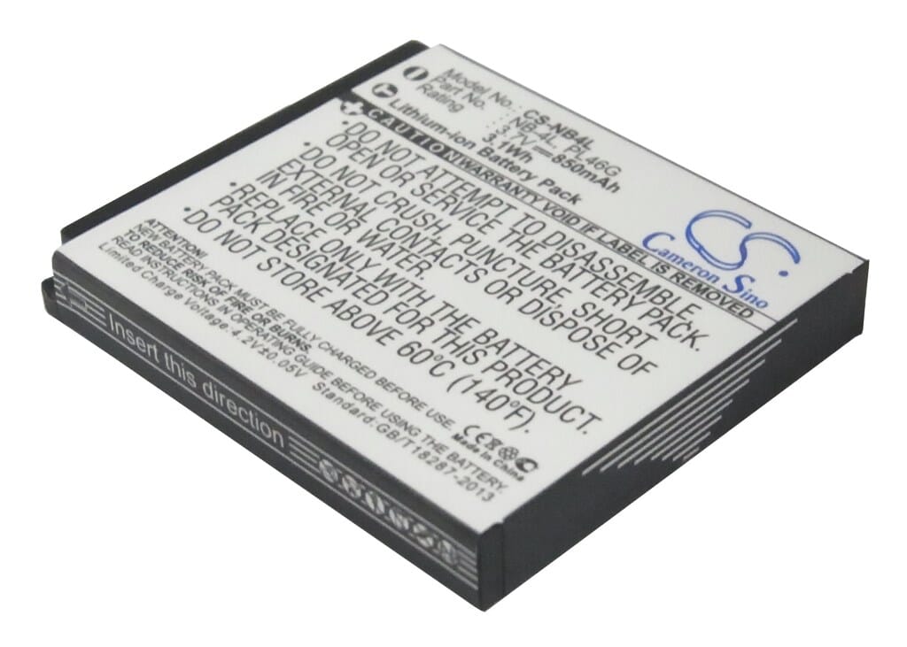 Digitale Camera Accu 3.7V 850mAh Li-ion Voor Canon