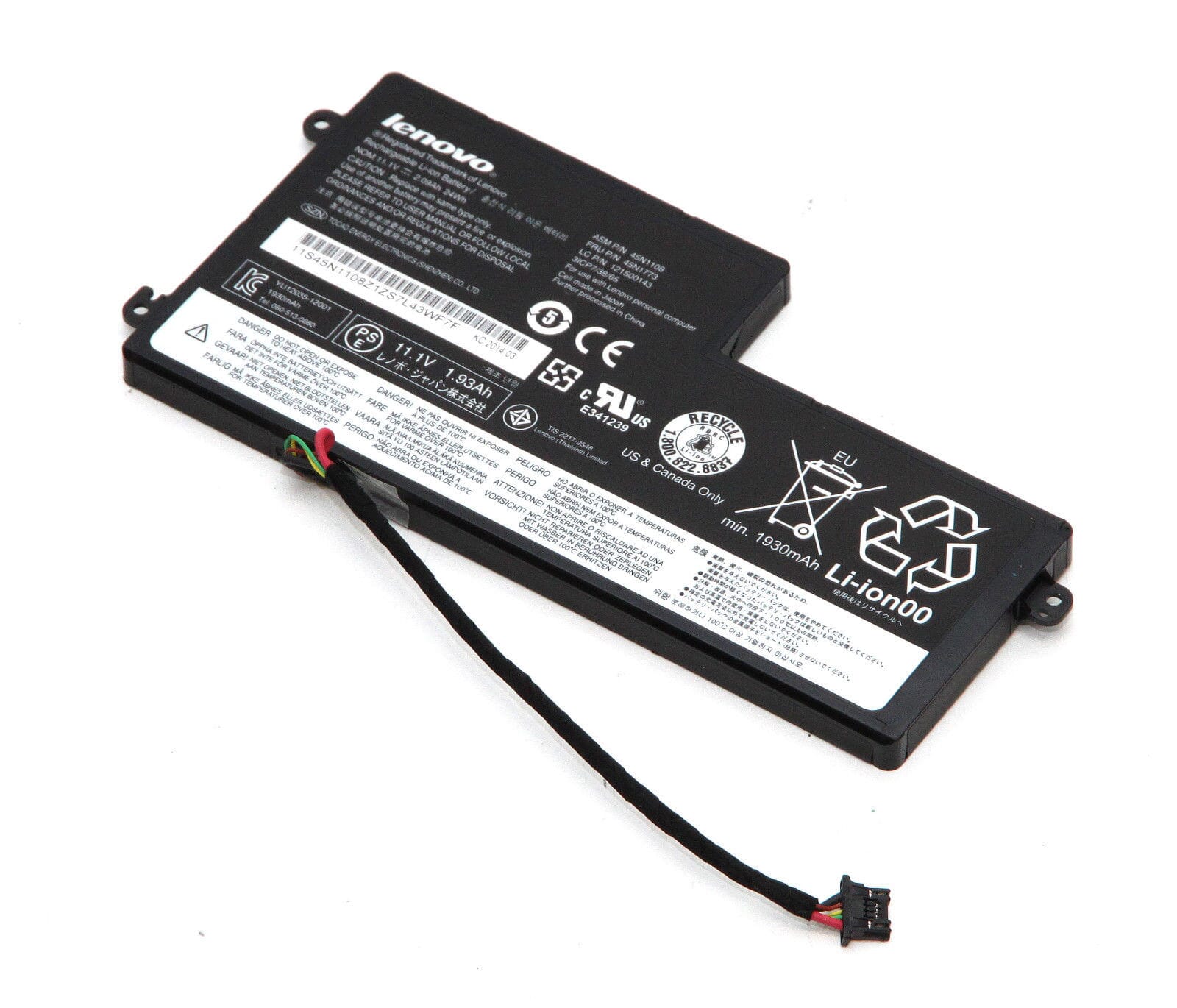 Lenovo Accu 24Wh 1930mAh