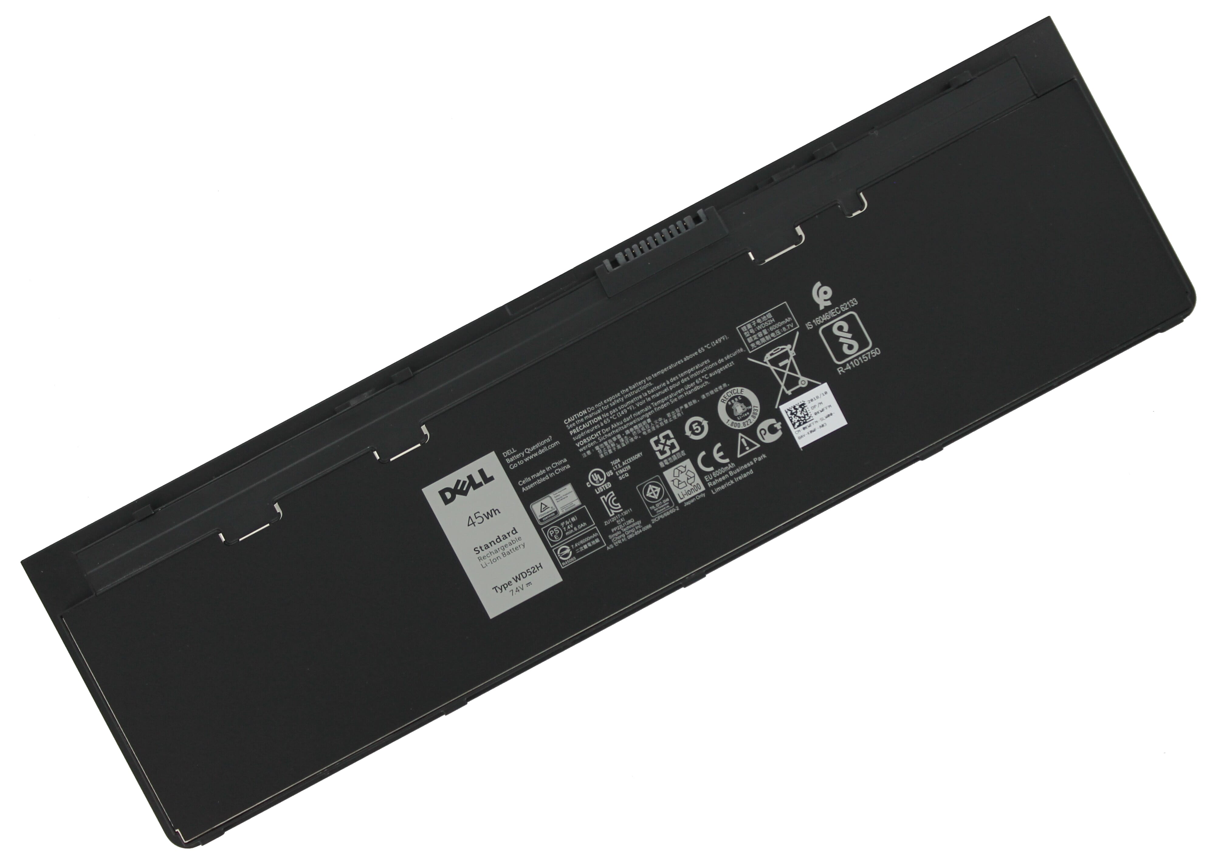 Dell Laptop Accu 7.4V 7000mAh 52Wh