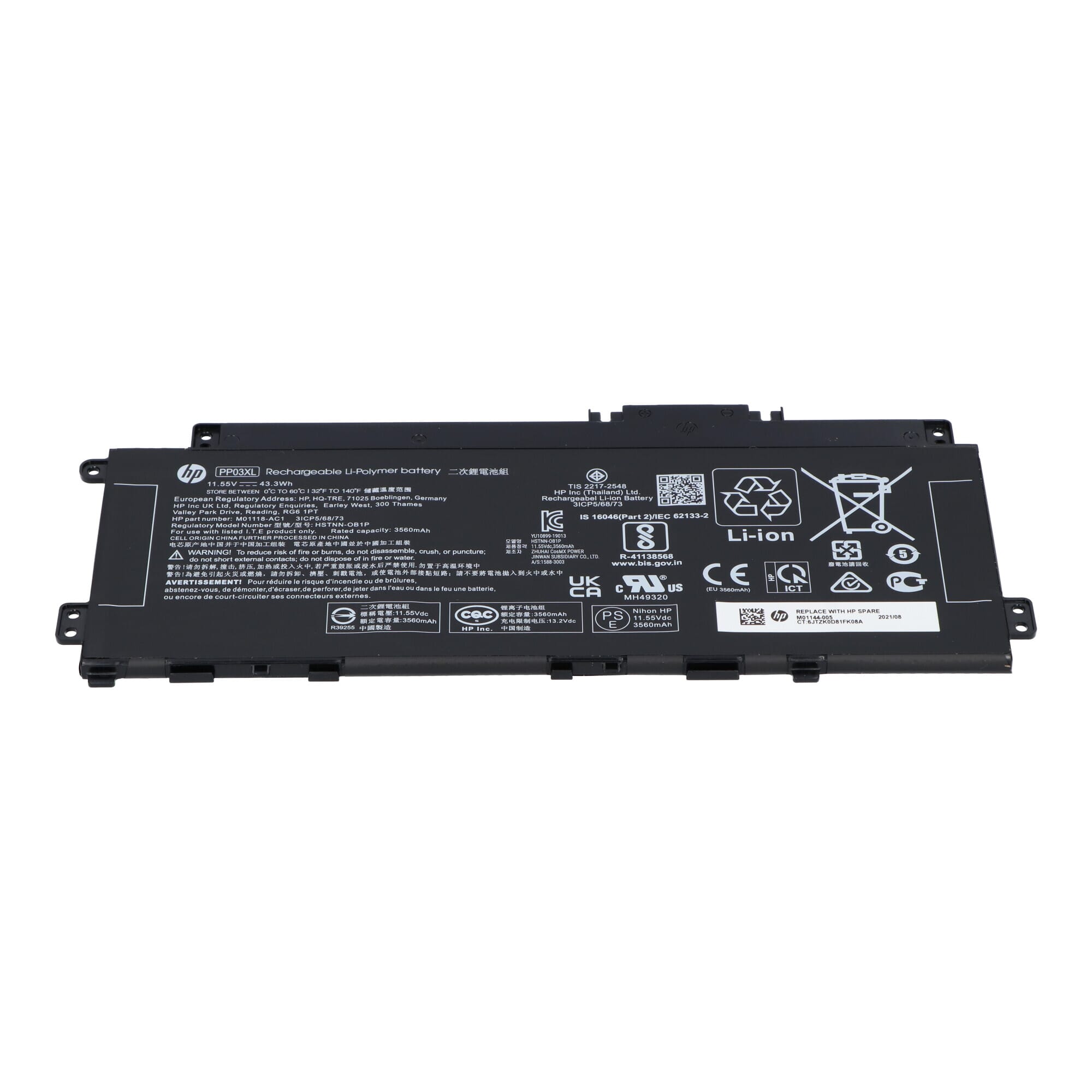 HP Laptop Accu 3560 mAh