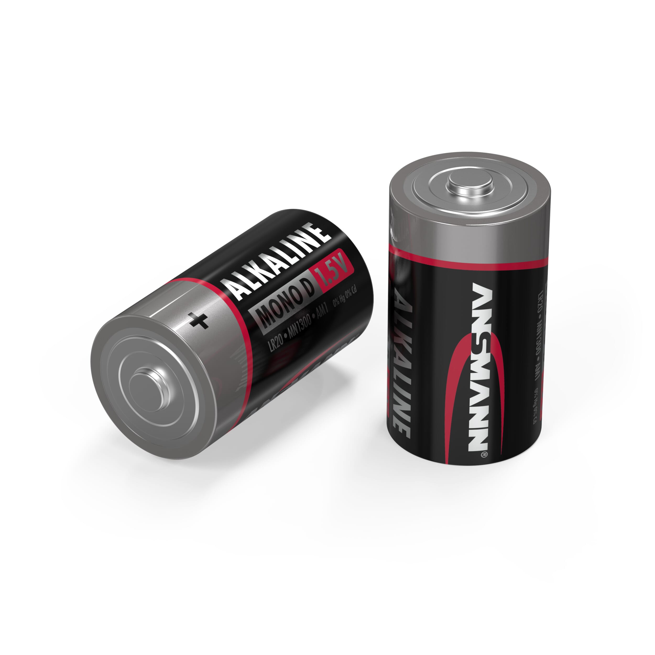 Ansmann Alkaline batterij mono D / LR20 4 pcs. Krimpfolie