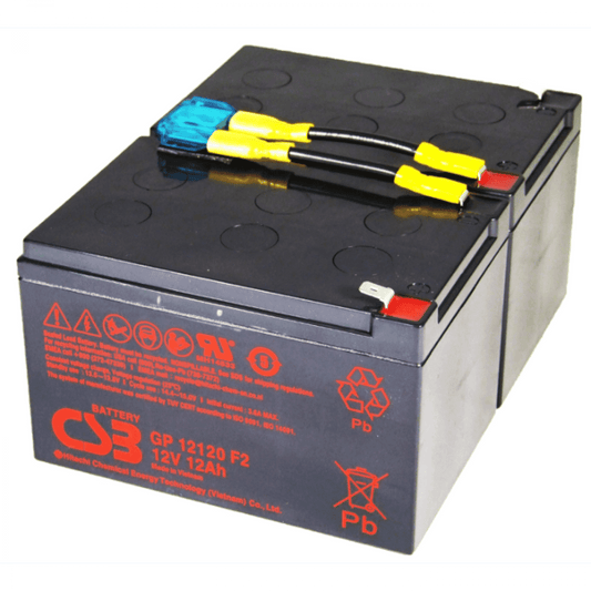 CSB UPS Batterij Vervangingsset RBC6 (incl. Kabels)