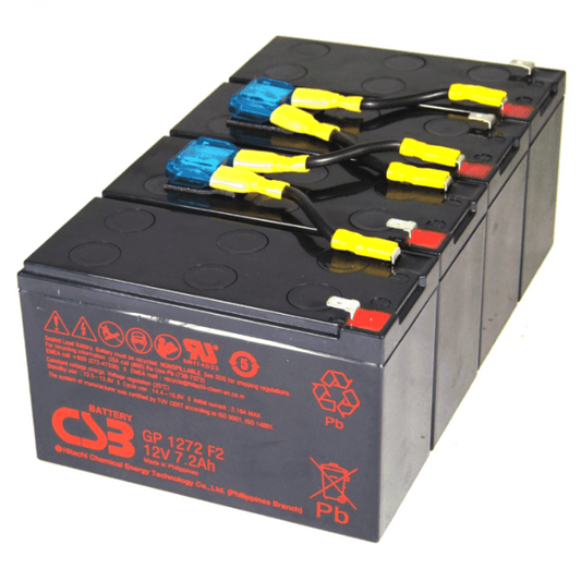 CSB UPS Batterij Vervangingsset RBC8 (incl. Kabels)