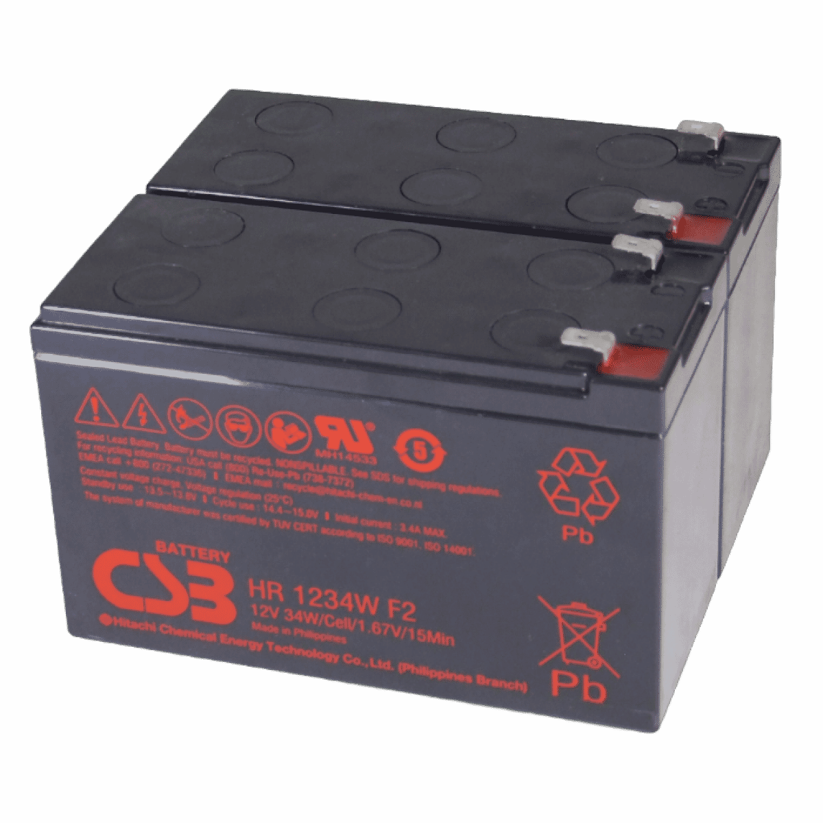 CSB UPS Batterij Vervangingsset RBC54