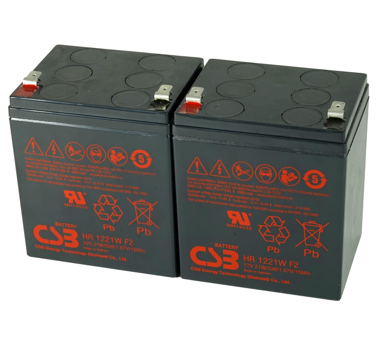 CSB UPS Batterij Vervangingsset RBC135