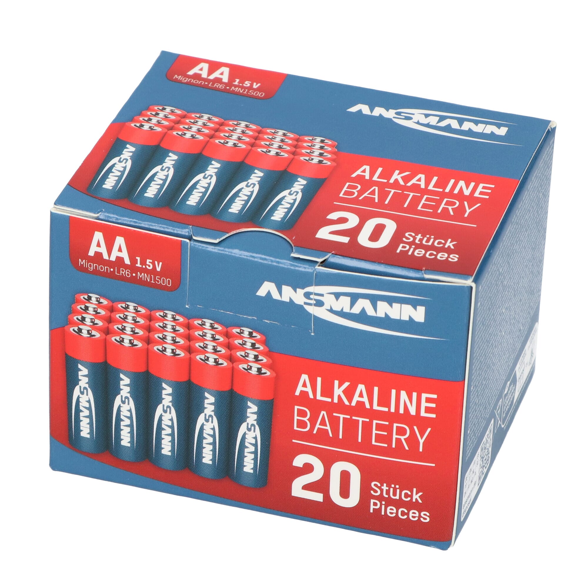 Ansmann Alkaline batterij mignon AA / LR6 20 pcs. Box