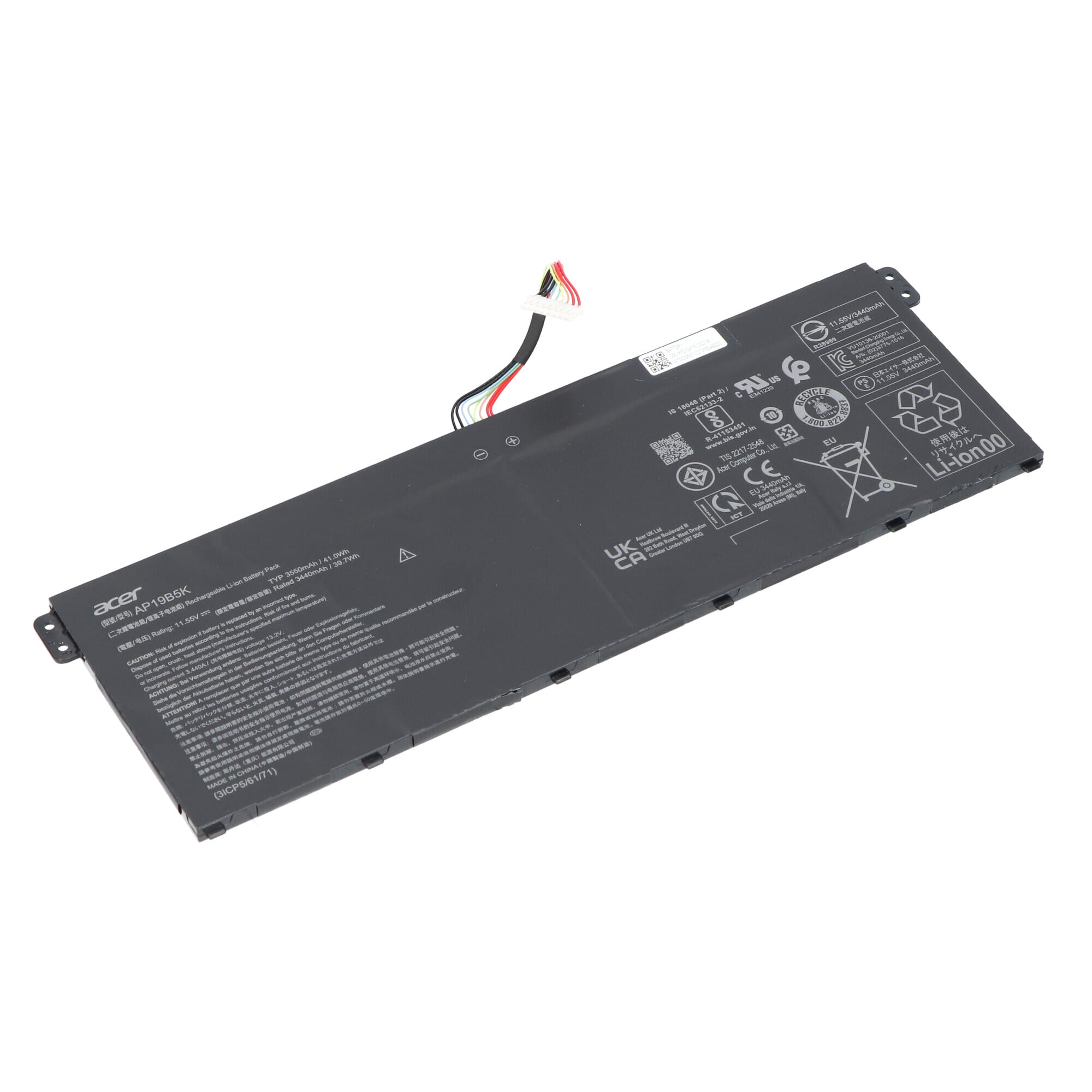 Acer Laptop Accu 3550 mAh