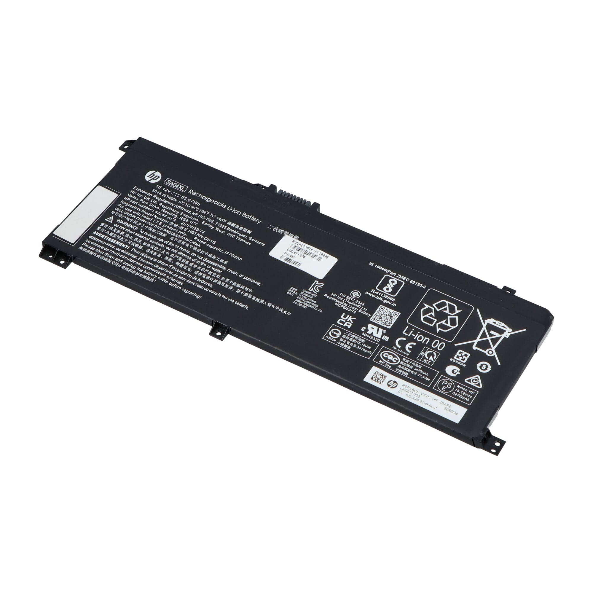 HP Laptop Accu 3600 mAh