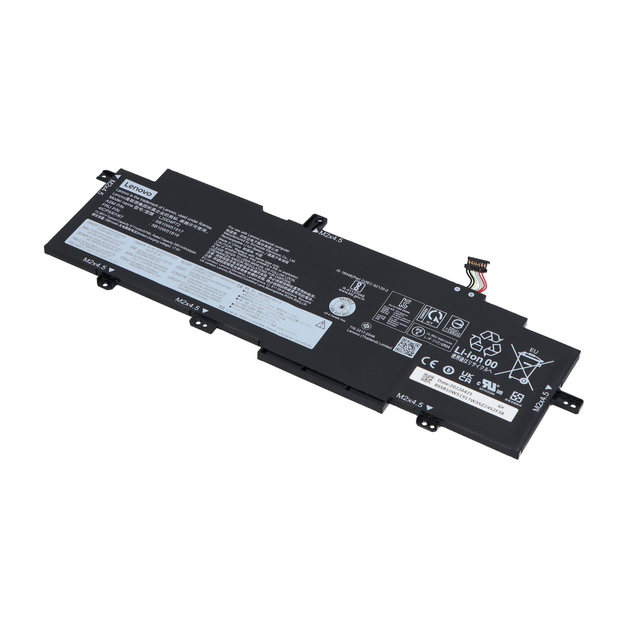 Lenovo Laptop Accu 3711mAh