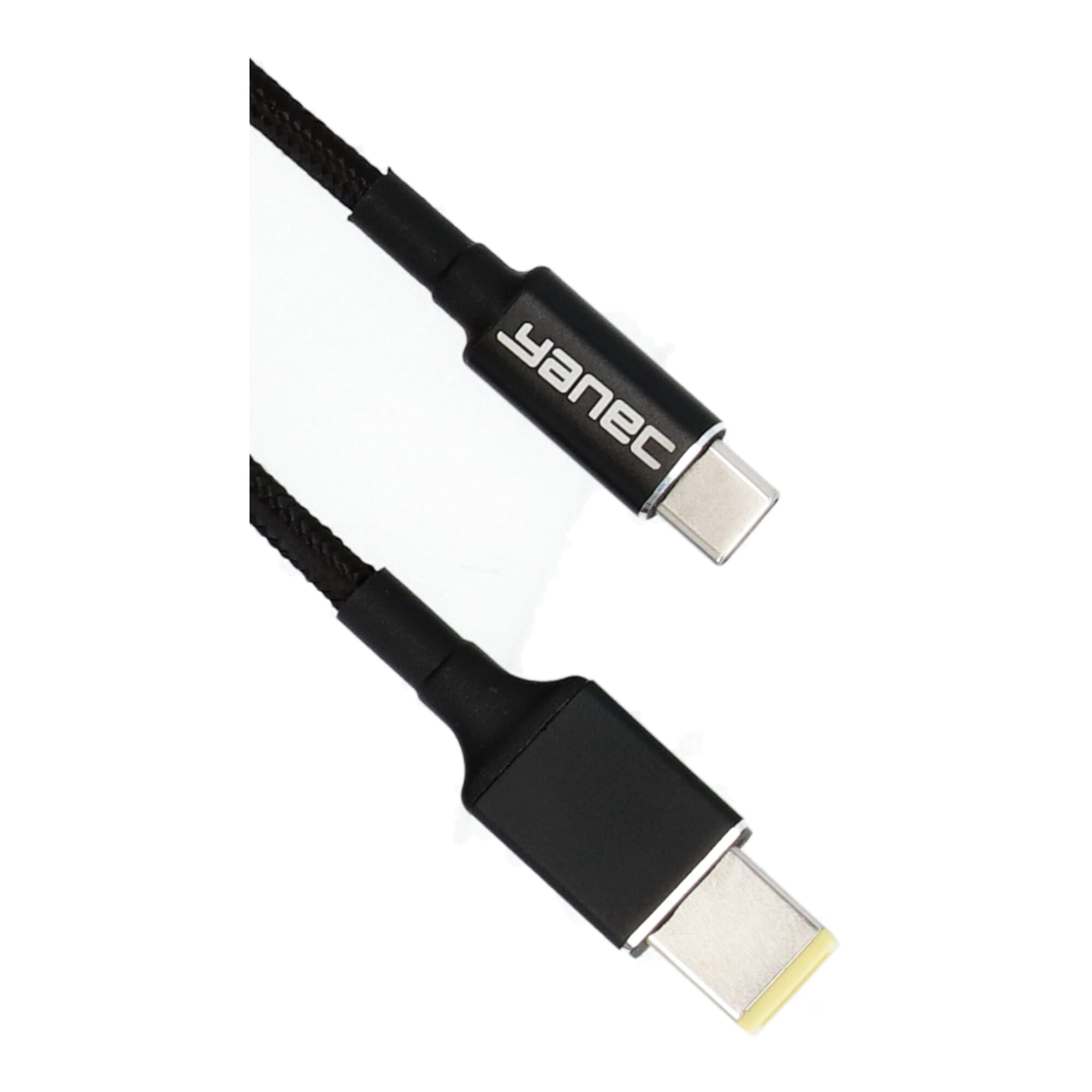 Yanec USB-C naar 11.0 x 4.5 mm laadkabel 1.8m